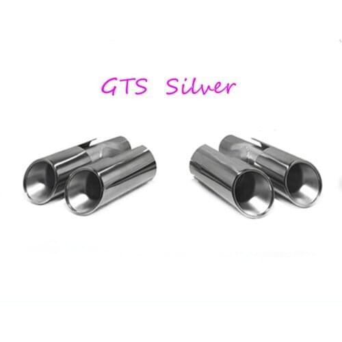 For Porsche Panamera 2010 2011 2012 2013 Car Exhaust Pipes Muffler Tail Tip