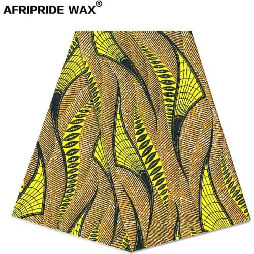 New africa print whole sale batik cotton fabric AFRIPRIDE 100% high quality cotton ankara print for dress curtain A18F0706