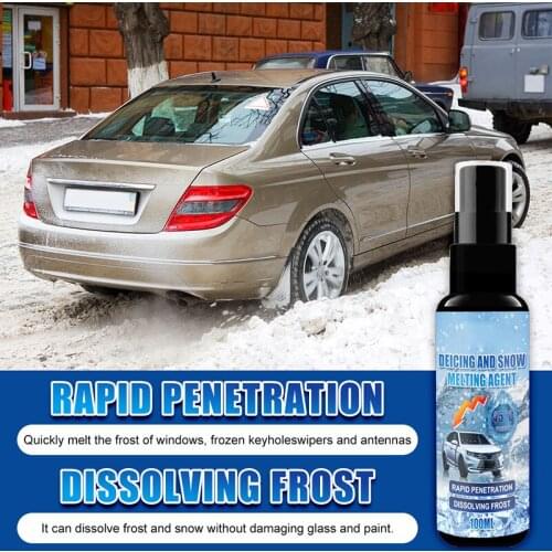 De-Icing Agent De-Icer Melts Snow Frost Winter Auto Car Window Effective De-Icer M8617