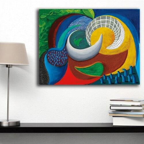 The Eighteenth V.N. Painting, 1992 by DAVID HOCKNEY Painting Home Decor On Canvas Modern Wall Art Canvas Print Canvas Painting