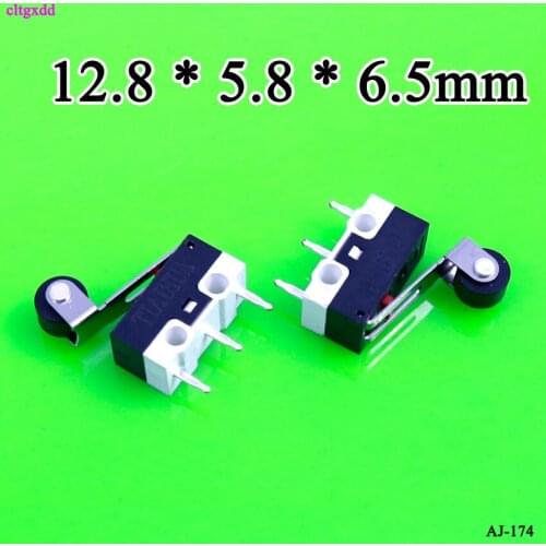 10PCS Button Switch 3Pin Mouse Switch Microswitch For RAZER Logitech Mouse Small Power 0.05A 30V DC Touch Micro Switch G600