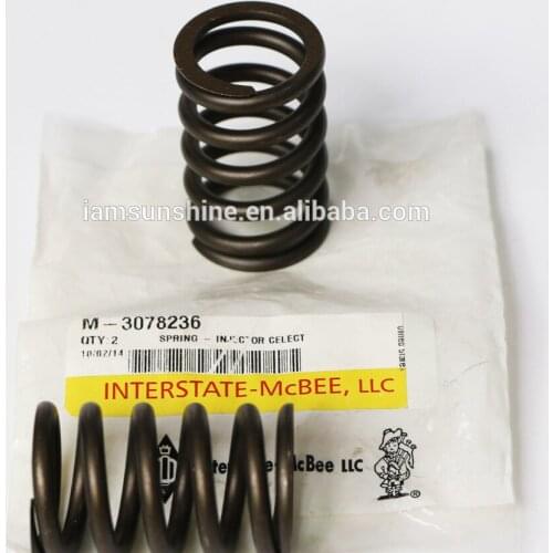 3078236 brand new diesel fuel injector nozzle spring 3078236