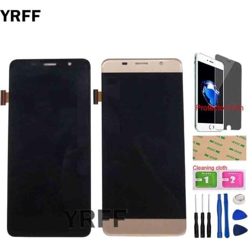 5'' LCD Display Touch Screen For Leagoo M5 Edge LCD Display Front Touch Digitizer Panel Sensor Repair Part Tools Protector Film