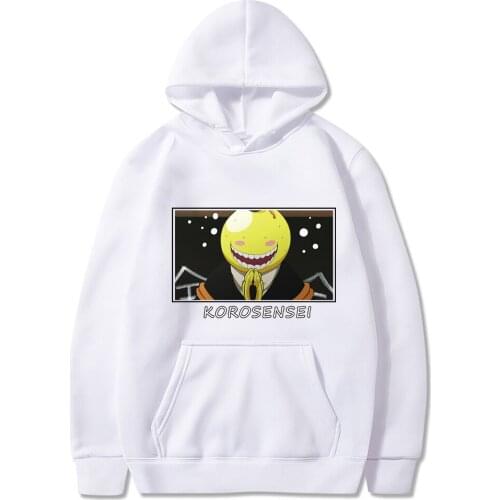 Assassination Classroom Anime Hoodie Men/women Winter Warm Pullover Japanese Style Harajuku Sweatshirt Causal Clothes Unisex