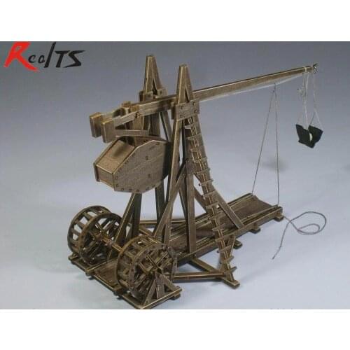 RealTS Classic wooden ancient chariots assembled of material The Trebuchet / mangonel Model 1 pcs / set
