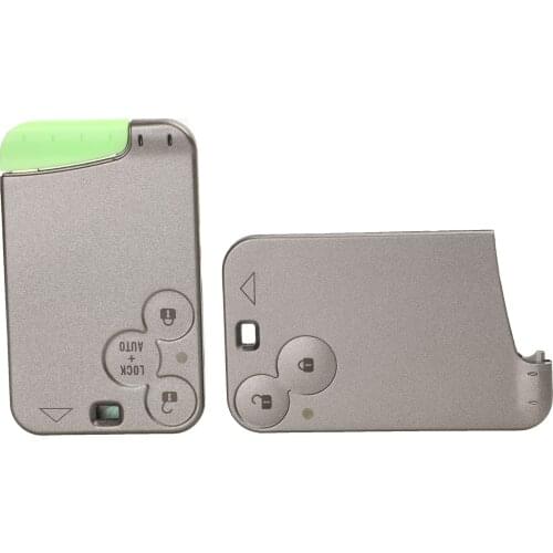 Kutery 2/3 Buttons Remote Car Case Key shell Cover For Renault Laguna Espace With/Without Blade Option
