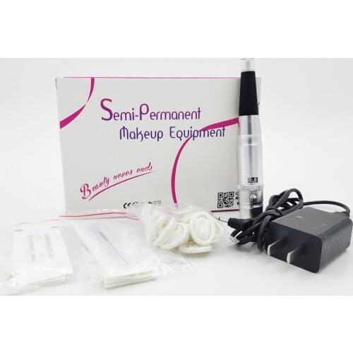 Hot Sale Tattoo Permanent Makeup Pen Machine Eyebrow Makeup Eyebrow Lip Tattoo Machine Swiss Motor Pen Gun Free Shipping