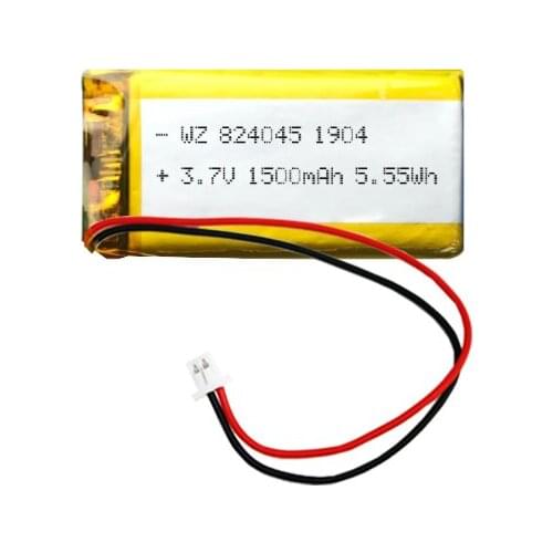 Polymer Battery 824045 802470 3.7V 1500MAH Massager Defibrillator Face Washer Alarm