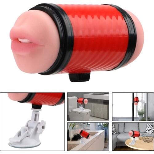 Realistic 3D Soft Deep Throat Pussy Vagina Masturbator Sex Toys For Men with Heating Rod Male Masturbator Vagina Anal Toys