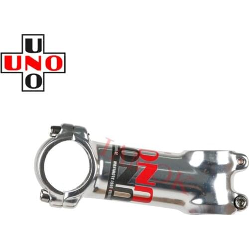 UNO Road Bicycle Silver Stem 7/17/35 Degree 60-130mm Iamok Bike Parts 31.8x28.6mm Stems