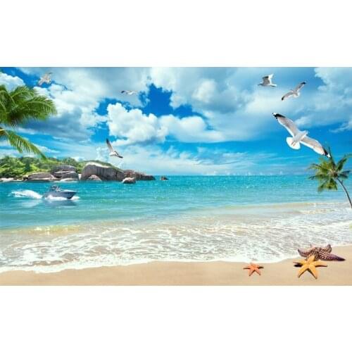 Nature scenery Window Blackout Luxury 3D Curtains set For Bed room Living room Office Hotel