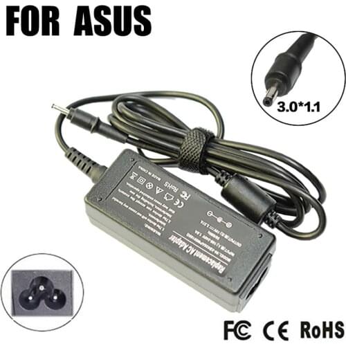 19V 2.37A 45W 3.0*1.1MM Replacement For ASUS Laptop AC Charger Power Adapter Input 100-240V