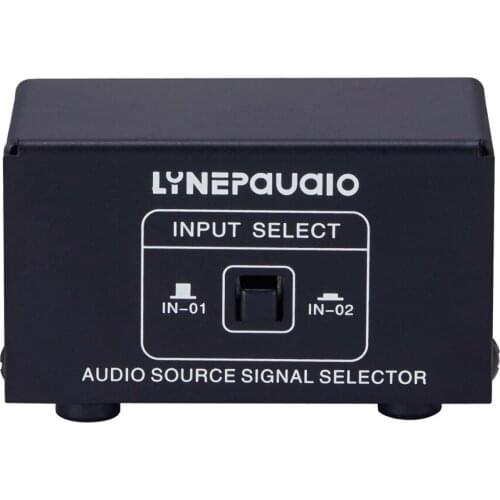 2 in 1 out or 1 in 2 out audio source signal selection, computer, speaker, audio source, switcher, RCA interface, no loss