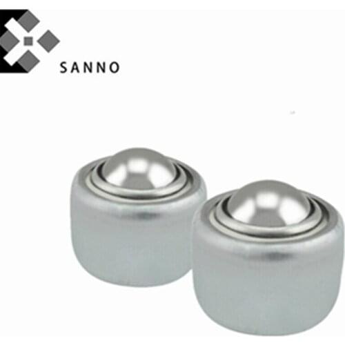 5pcs CY-12T / 15T / 25T Universal conveyor bearing with spring bull eye absorbing universal ball transfer unit