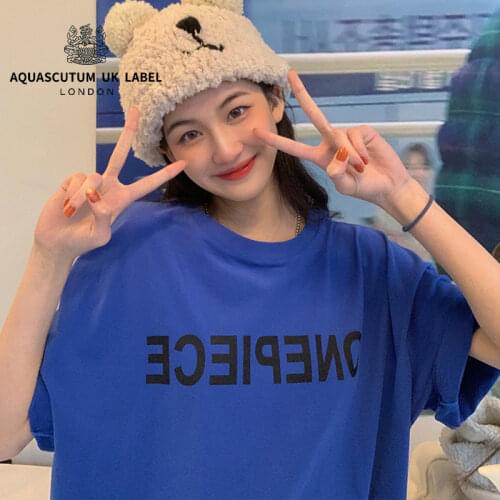 Aquascutum Women's T-shirts With Inscriptions