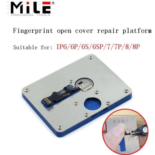 MILE Fingerprint Repair Fixture Home Button Touch ID Repair Key Maintenance Holder For iPhone 6 6Plus 6S 6S Plus 7 7Plus 8 X