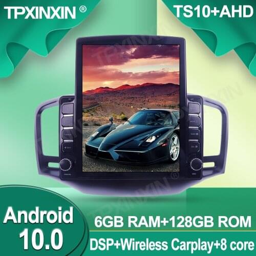 Tesla Style Car Radio For MG 350 Android 6+128G Wireless Carplay Stereo Receiver 6+128G Car Radio player Radio IPS Screen