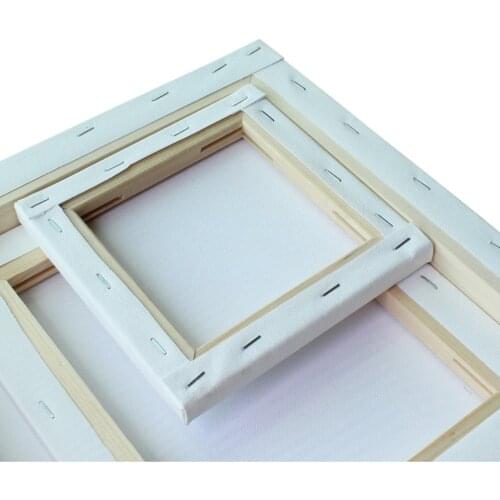 White Cotton Wood Frame Canvas Board Watercolor Painting DIY Crafts for Professional Artist Canvas Oil Painting