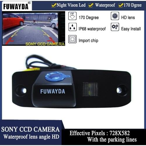 FUWAYDA Free Shipping !! CAR REAR VIEW REVERSE COLOR CCD FOR SONY CHIP CAMERA FOR CHRYSLER 300/300C/SRT8/MAGNUM/SEBRING