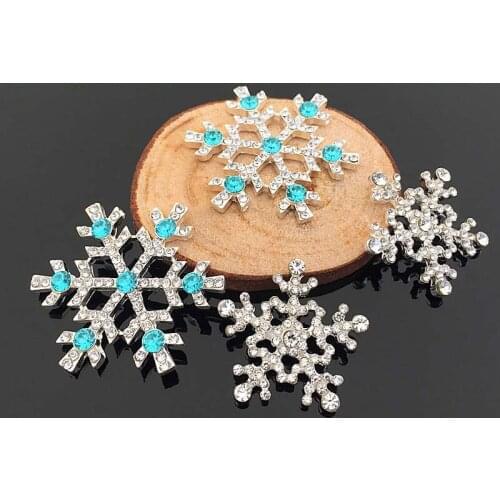 Free Shipping Wholesale 20pcs/lot 27mm Rhinestone Flatback Button For Hair Flower Wedding Invitation HAZH21