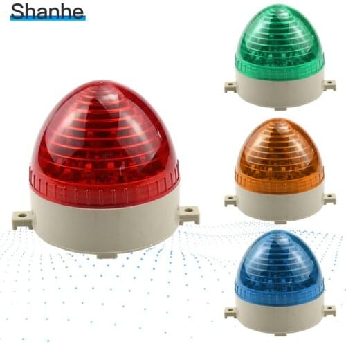 DC12V 24A AC110V AC220V LTE-3072 LED Flashing warning Light traffic light N-3072