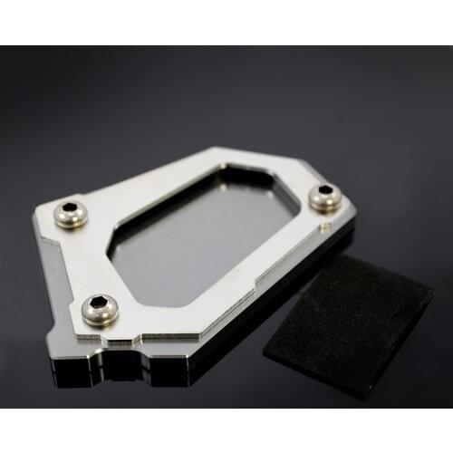 For BMW R1200GS 08-12 R1200GS ADV 08-13 Motorcycle CNC Aluminum Side Kickstand Stand Extension Support Plate