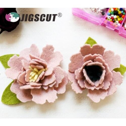 Multi petal shapes scrapbooking die, size 140*152mm SMR-FL0029