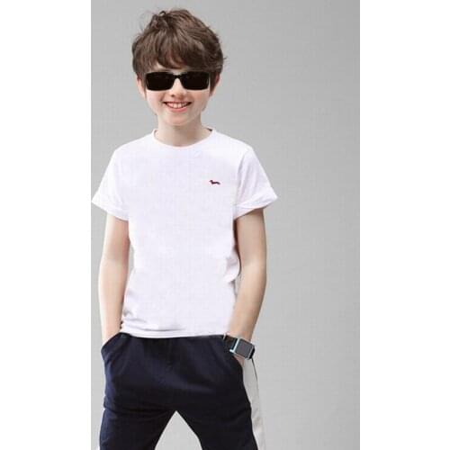 2018 New summer casual kids t shirts Traditional Chinese Clothing 100%cotton soft O-neck short sleeve embroidery Tops tees