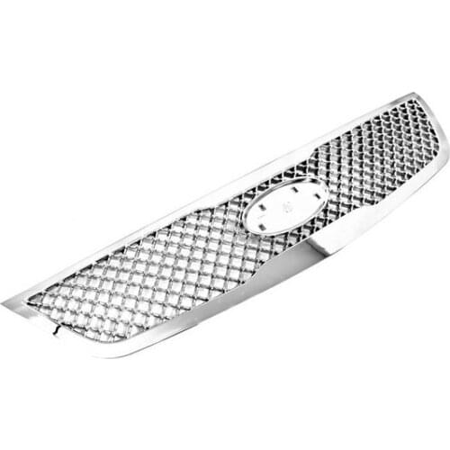 Chrome Front Center Grille Replacement for KIA Forte 09-12