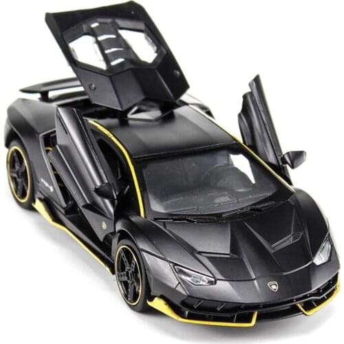 New 1:32 Alloy Super Sports Car Model Toy Die Cast Pull Back Sound Light Toys Vehicle For Children Kids Gift