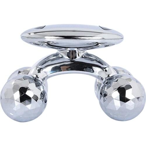 JYTOP 4D Roller Massager Face-lift Massage Handheld Wrinkle Remover Roller Full Body Relaxation 360 Rotate Massage Tool