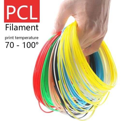 Quality product PCL 1.75mm 3d pen filament 15 colors,No pollution,Low temperature 3d pen plastic,3d printer filament pla abs pcl