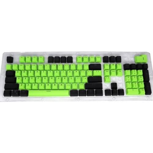 104Pcs Keycaps Normalized Wear-resistant PBT Universal Keys Cap Set for Cross-axis Mechanical Keyboards