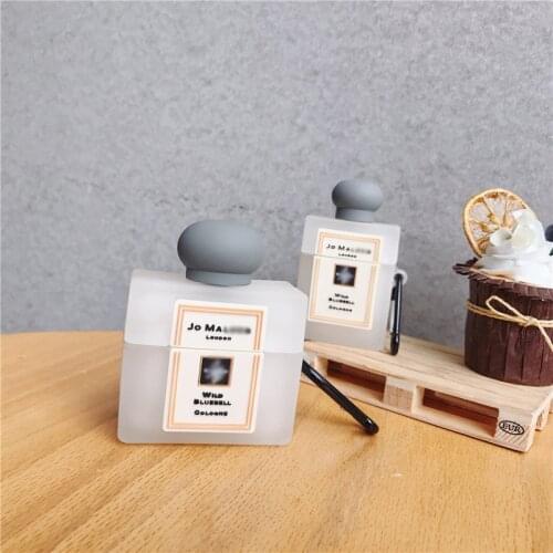 Fashion Perfume Bottle Styling Case Wireless Bluetooth Headset Cover for Apple AirPods 2 pro Silicone Case Earphone Accessories