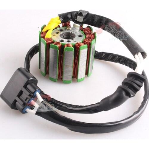 Motorcycle Magneto Engine Generator Stator Charging Coil Comp for YAMAHA YZF R1 04-08 & 06-10 FZ1 & 09 FZ6 & 10 FZ6