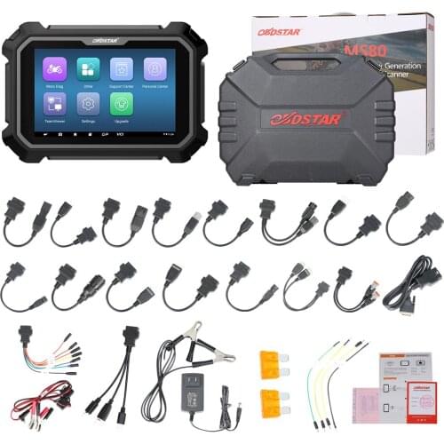 OBDSTAR MS80 Intelligent Motorcycle Diagnostic Tool Support IMMO Programming