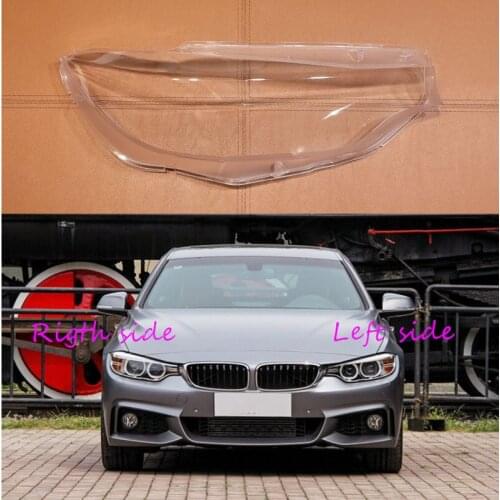 Car Headlight Lens For BMW M4 4 Series F32 F33 F36 2014 2015 2016 2017 Headlamp Cover Car Replacement Front Auto Shell Cover