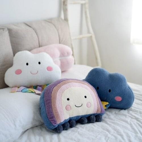 Plush Cloud Decorative Cushions for Sofa Nordic Pillow Hugs Decorative Pillows for Home Decor Car Chair Cushion Pillow