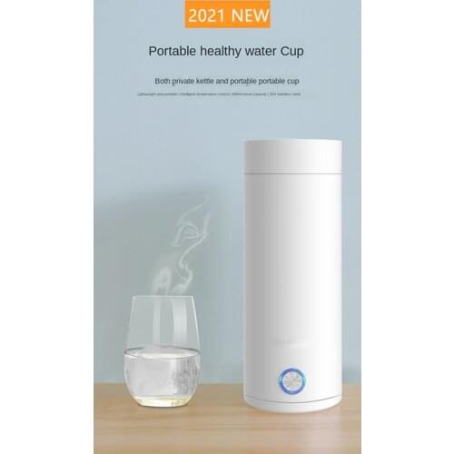 400ml Portable Electric KettlesThermal Cup Make tea Coffee Travel Boil water Keep warm Smart Water Kettle Kitchen Appliances