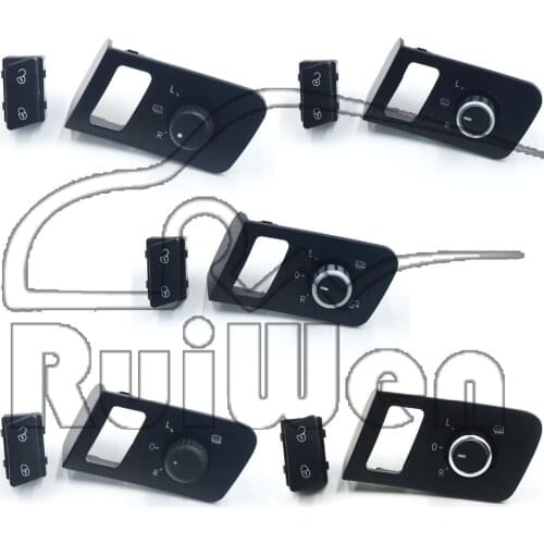 Side Door Control Switch Mirror Switch Adjust Knob For VW Touran Caddy 2003-2017 1T1 959 565F 565K 565G 1T1959552 1T0962125B
