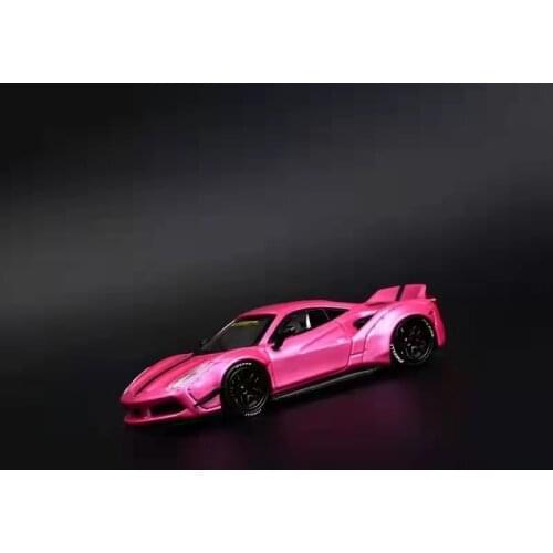 CM Model 1:64 LB 488 Wide Body Modification Duck Wing Simulation Model Car