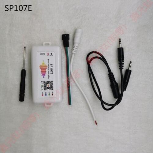 SP107E LED Music Comtroller APP modulator regulator Music modulation chip RGB strip 3pin 5-24V multiple modes