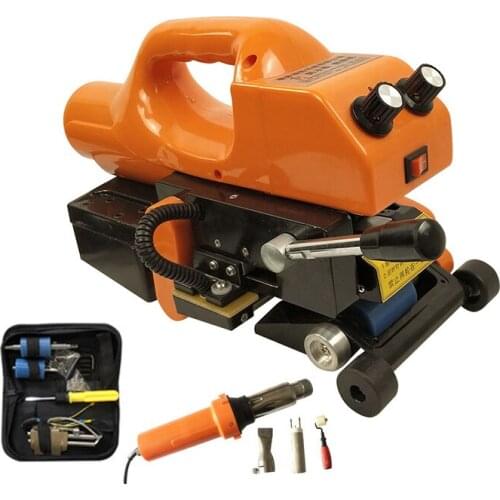 Geomembrane Welding Machine Hot Wedge Welder HDPE Sheet Plastic Pond Liner Welder PVC Repairing Welding Machine with Welding gun