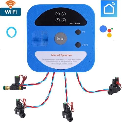 Smart Irrigation Timer Irrigation Controller System Water Valve Garden Watering Timer