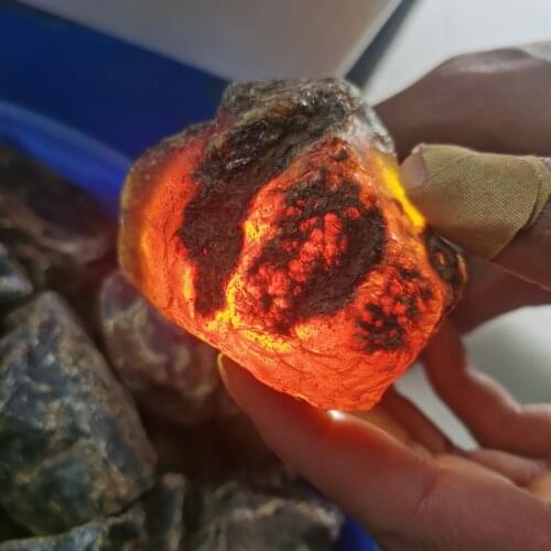 50-500g New models on sale high-quality Natural amber raw stone crystal rough rock mineral specimens healing home decor