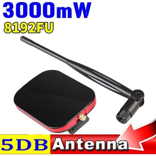 WiFi Decoder Adapter Internet Long Range Wifi Antenna 3000mw USB High-Power Wireless Network Card Wifi Receiver