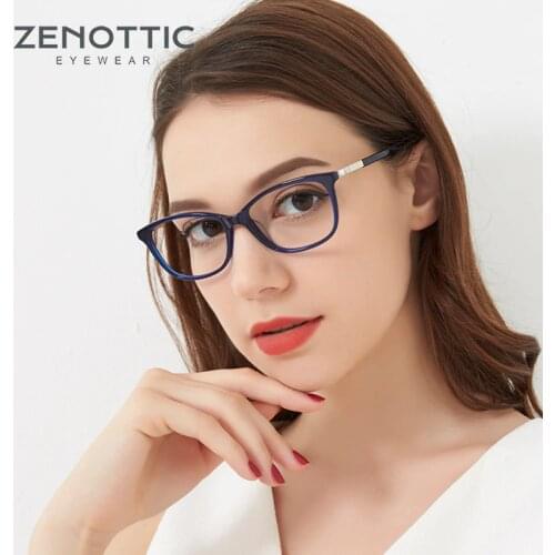 Оправы кошачий глаз для очков ZENOTTIC China At AliExpress