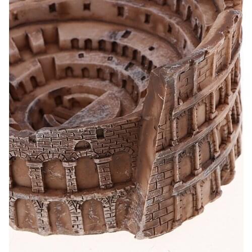 1:160 Roman Amphitheatre Colosseum Aquarium Ornament Decoration Gifts