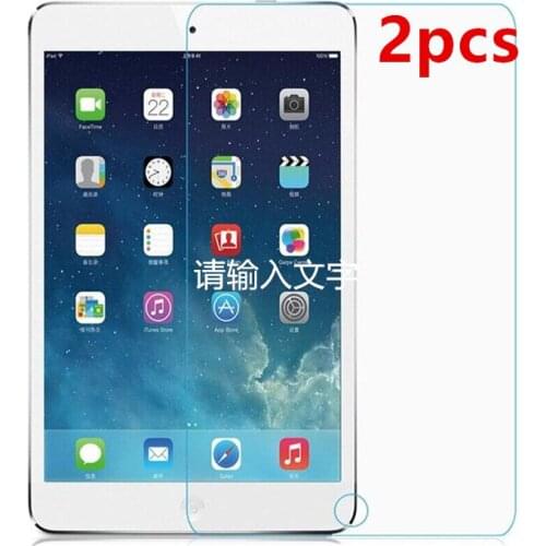 2 Packs Tempered Glass screen protector For Apple iPad Pro 9.7 10.5 12.9 inch 2017 2018 2020 air Tablet Protective Film Guard