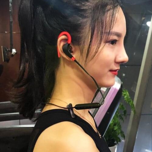 Wireless Sport Stereo Bluetooth Headset Earphone Headphone Handfree For Smart Canceling Hook Ear Apple Phone Noise w/ In-Ea Y3J3